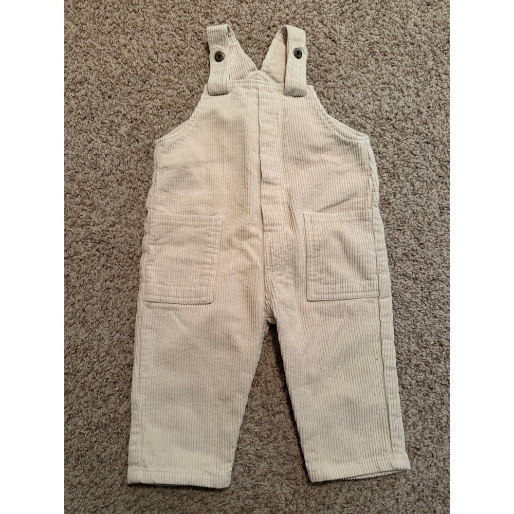 Monbebe tan corded overall size 3-4y